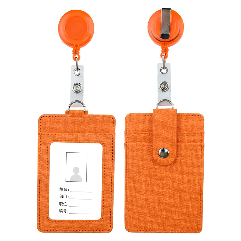 Id Card Holder With Reel