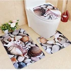 Bath Mats Printable Plain White Blank Memory Foam Shower Rugs Bathroom Carpet Bath Mats Set For Sublimation