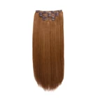Hair Extensions Wholesale Europen Russian Clip In Human Hair Extensions Virgin Remy Seamless Clip In Hair Extensions