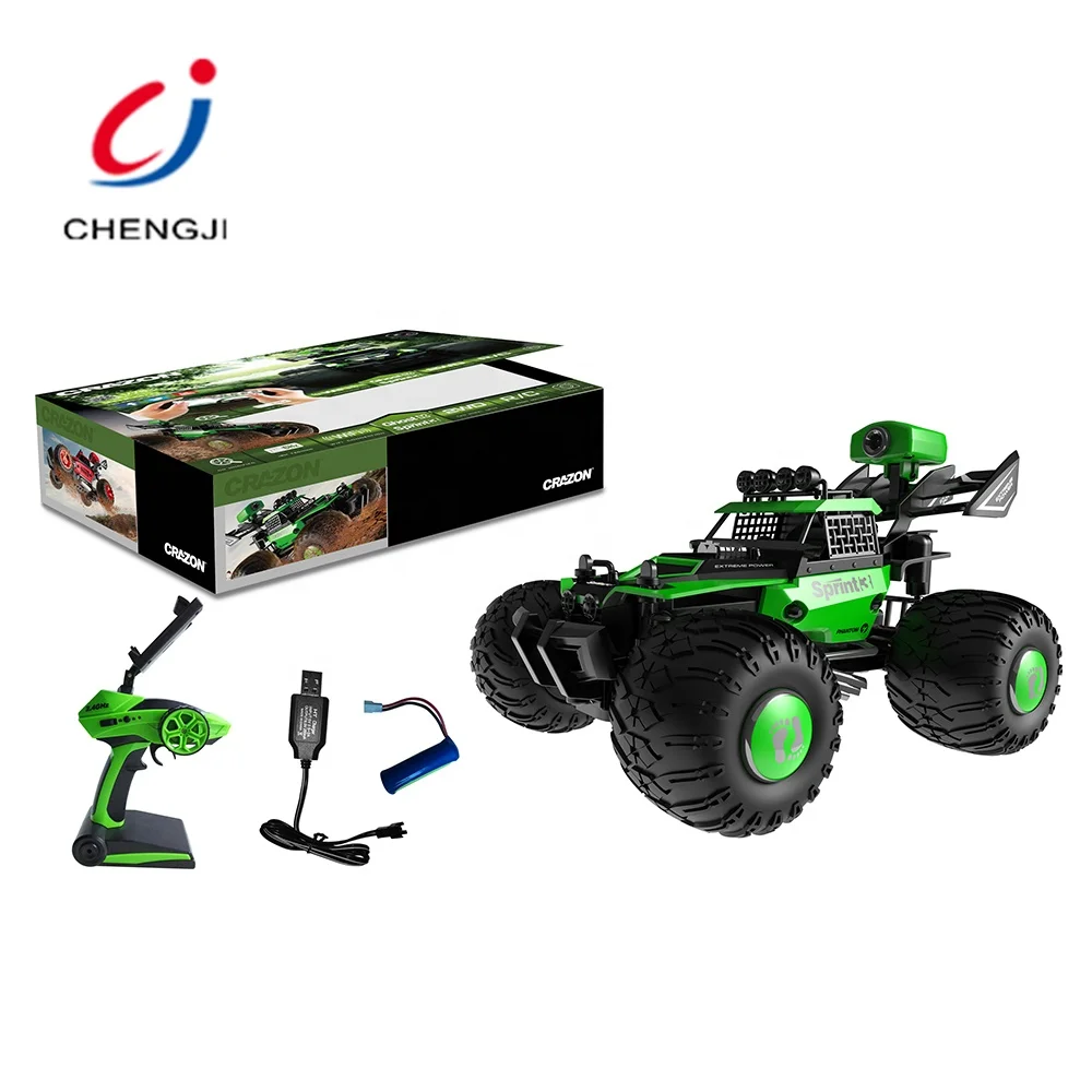 Oyuncak China Kids Toys 2.4G Full Scale 4CH Spy Video Toys Electric DIY RC Toy Cars, WIFI Remote Control Camera RC Car DIY