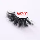 Glue Mink False Eyelashes Thick Eyelashes W Series 25mm Long Soft Eyelash Glue To Extension Mink Wholesale