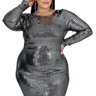Plus Size Women's V-neck Pit Strip Long Summer Classy Short Dresses Ladies Women