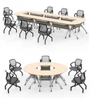 Study Desk Foldable Study Desk Modular Meeting Tables Folding Training Table With Wheels