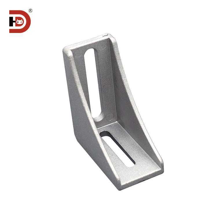 3060long Hole Corner Piece Aluminum Profile Connector Aluminum Alloy Corner Code Aluminum Profile Accessory Profile Fixing Piece manufacture