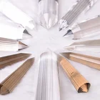 Natural High Quality Wholesale NATURAL Multi-facet 36 Sided Clear Rock Quartz Crystal Vogel Wand Point For Healing