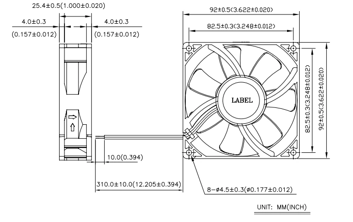 Axial Flow Fan, 24v, Dc 24V, Electric - detail 8