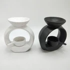 Oil Burner New Porcelain Tealight Candle Holder Ceramic Fragrance Oil Burner