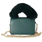 And Bag Hand Fashion Famous Luxury Brands Fur Leather PU And Purses Crossbody Tote Bag Hand Bag