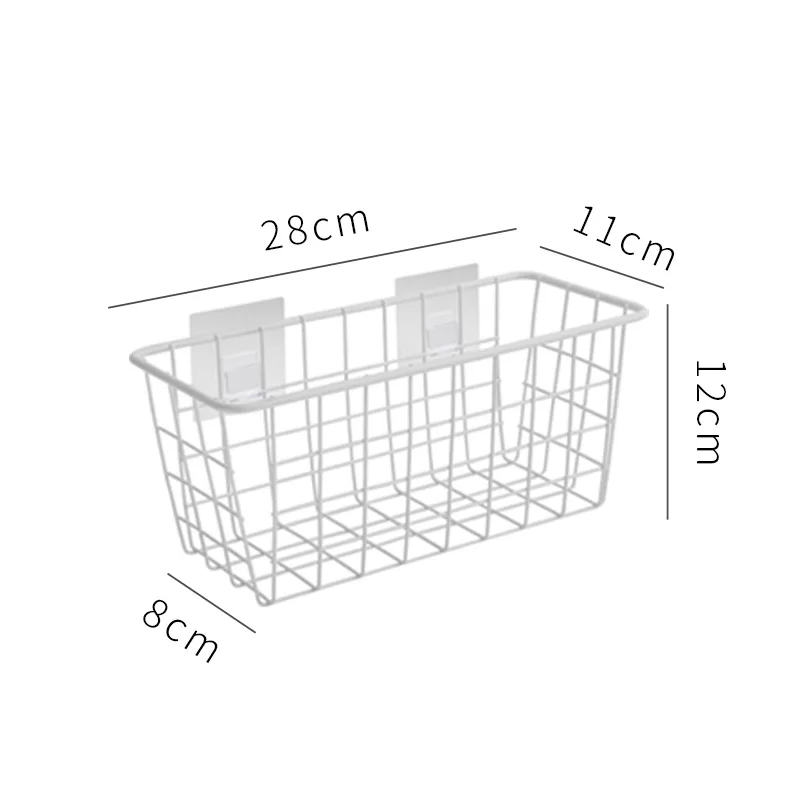 4 Pack Wire Storage Basket Durable Metal Basket Pantry Organizer Storage Bin Basket Para sa paggawa ng Kitchen Cabinet