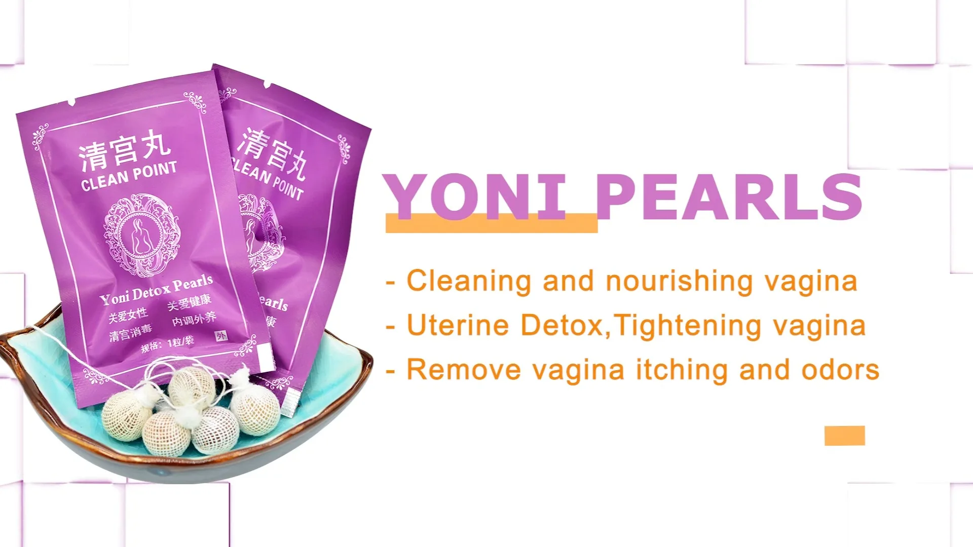 Hygi Ne F Minine Vagin Detox Perles Yoni Pearl Vaginal Clean Point