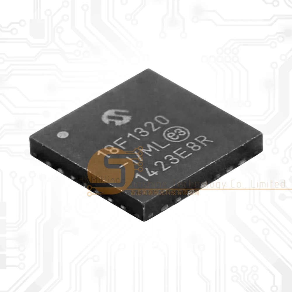 ml qfn28 8 bit microcontroller 8kb flash for industrial sensors-0