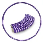 Hoop Purple Grey Hoola Hoop Kids Hula Ring Gym Equipment Weighted Hoola Hoop For Adults