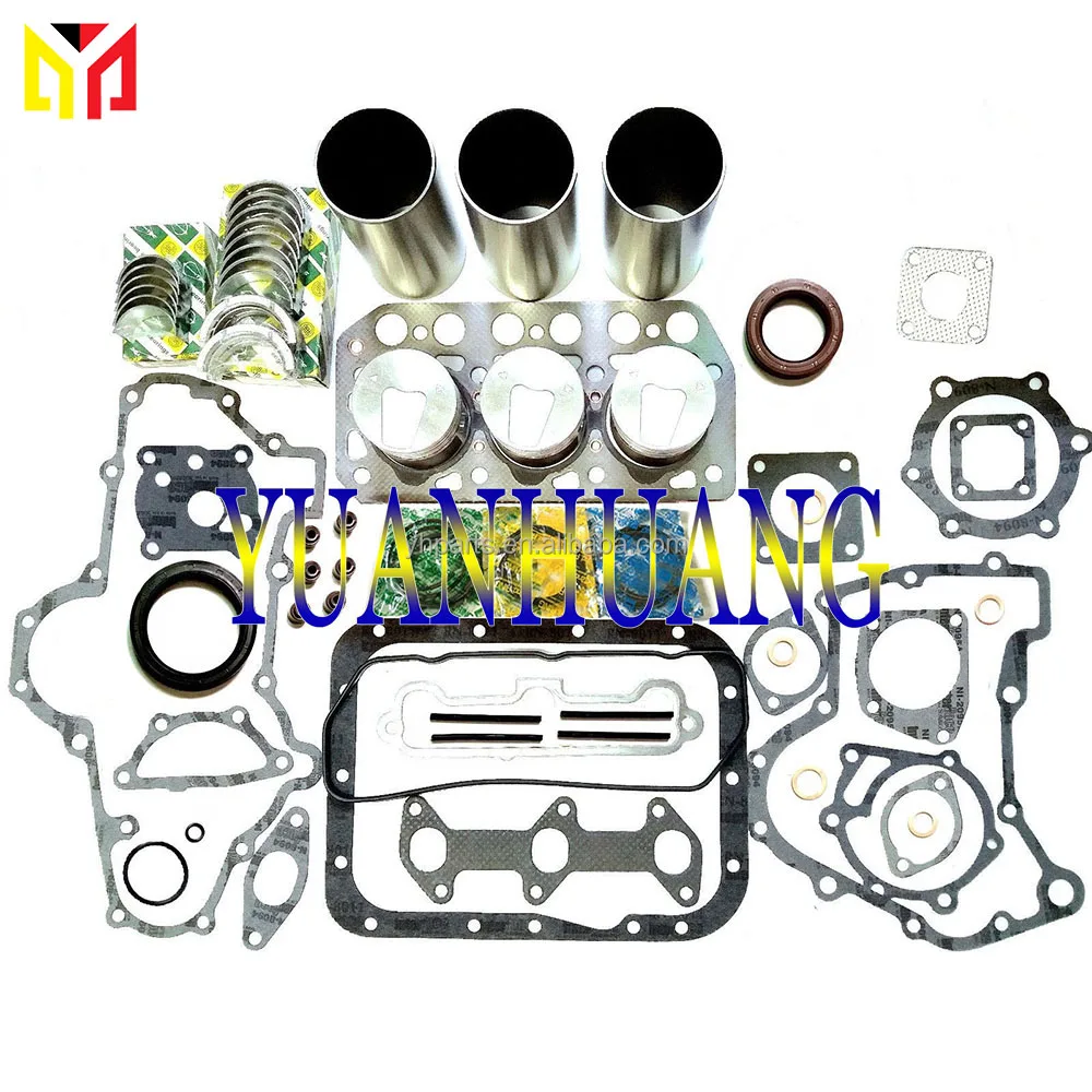 D640 Engine Rebuild Kit With Overhaul Full Gasket Kit For Kubota Engine