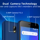 Dual Sim LTE 5 Inch FWVGA TN Low Cost 4g Oem Odm Handphone Dual Sim Smart Phone 1G+8G 2+5MP Celular