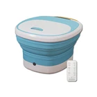 Portable Collapsible Foot Soaking Bath Basin Foldable Foot Spa Bath Massager