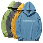 Plain Hoodies Wholesale Plain Street Style Personalised No Label Cotton Mens Blank Hoodie