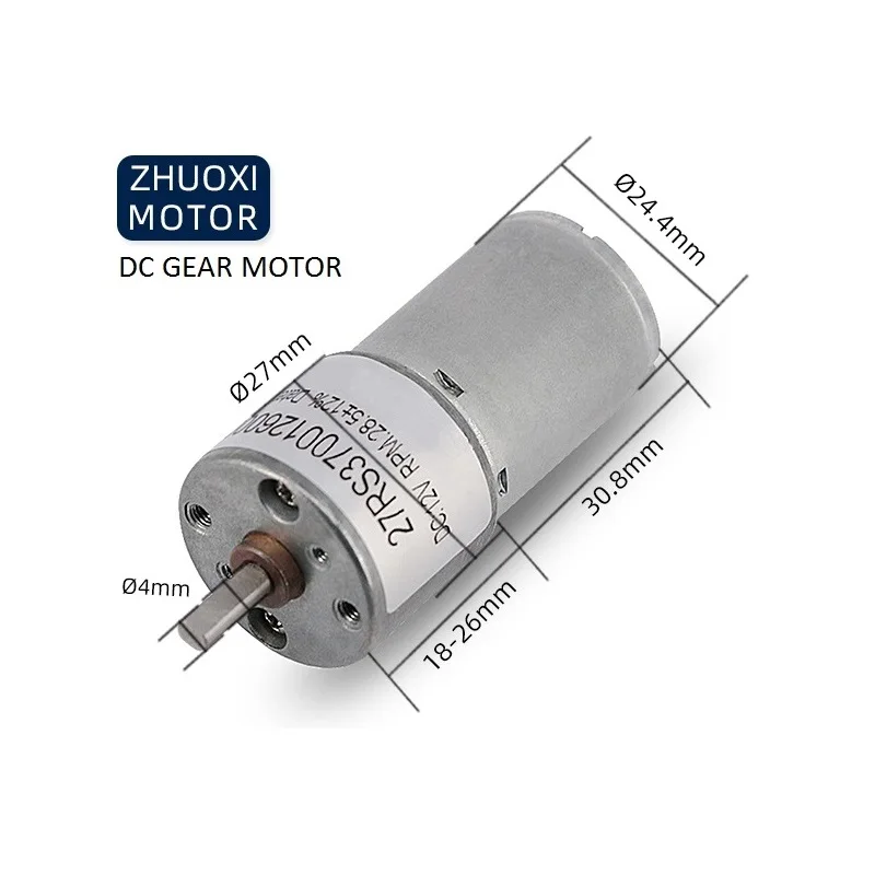 small 3vDC  low voltage DC motor Multi Purpose Small Motor & Gearbox 