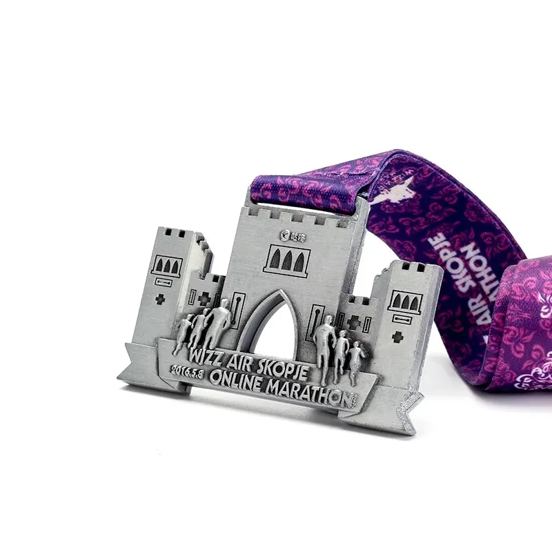 Manufacturers Metal Design Custom Color Half Marathon 5k 10k Fun Run Medals Runner Race Finisher Sports Medal supplier