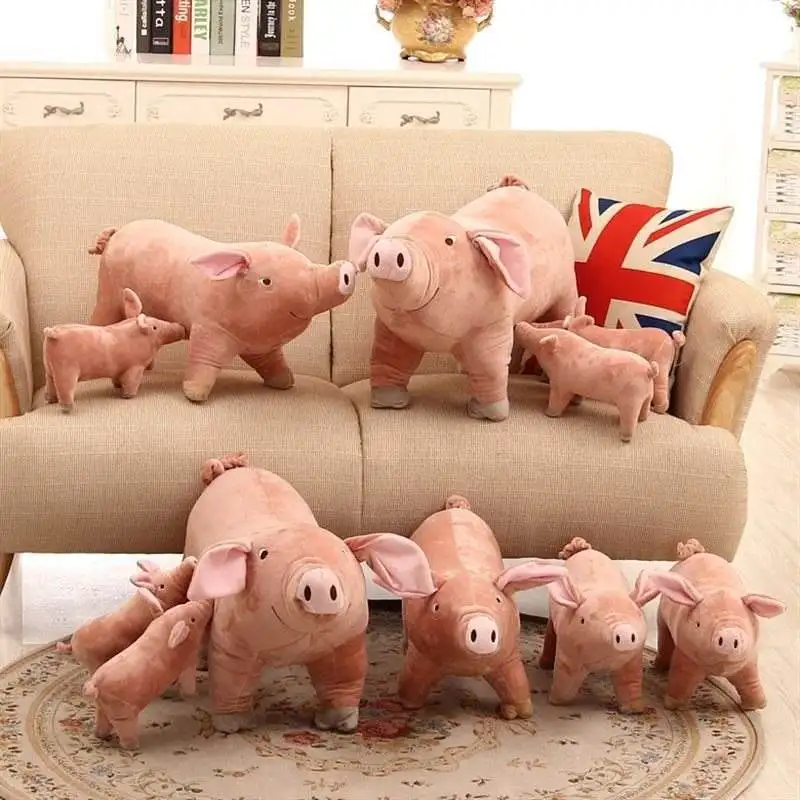 Manufacturers Direct Sales Simulation Pig Plush Toy Doll Photography Props Doll Machine Doll Wholesale