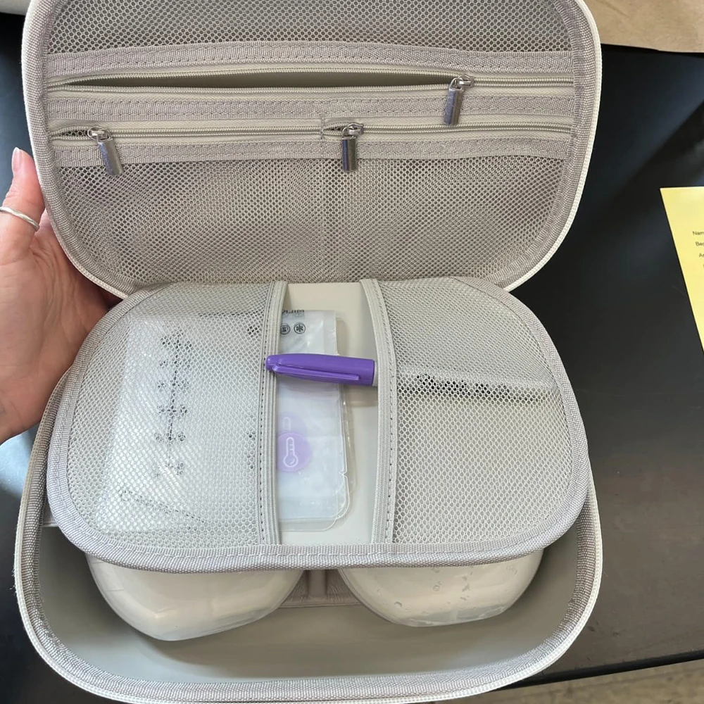 Customizable Lightweight Durable EVA Portable Breast Pump Storage Box Special Purpose Case for Mother and Baby factory