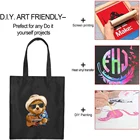 Bear Bag Bags Teddy Bear Reusable Shopping Bag Canvas Cotton Shoulder Tote Bags With Custom High Quality Printing Logos
