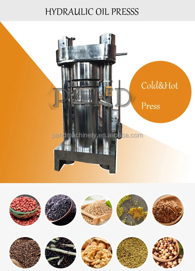 Factory price hot&cold oil expeller cocoa butter/olive/avocado/coconut oil press