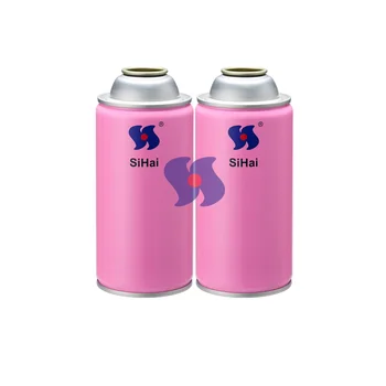 Guangzhou Factory Sale CMYK Printing 60X130mm Customize Size Empty Aerosol Tin Can