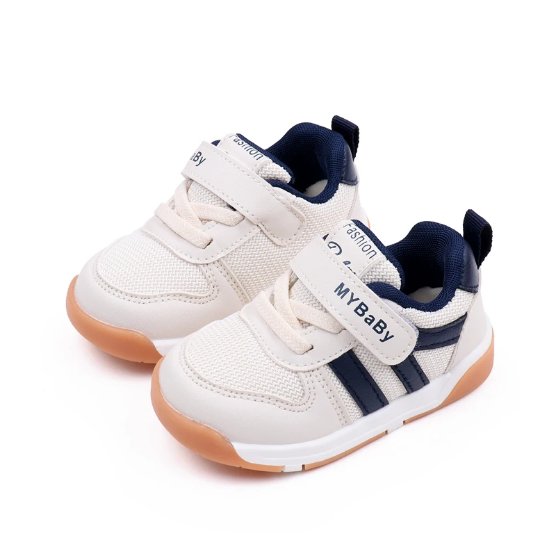 Spring and Autumn Mesh Breathable Toddler Shoes Boys Soft Soled Functional Shoes for Children factory