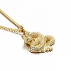 Jewelry Necklace Necklace Factory Direct Wholesale Costume Jewelry China Dragon Necklace Hiphop Jewelry