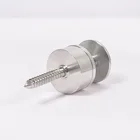 Glass Fittings Ptj Various Specifications Hollow Wall Mount Round Glass Railing Fittings
