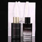 Perfume Bottle Cylinder 100ml Black Empty Glass Perfume Spray Bottle With Magnetic Cap