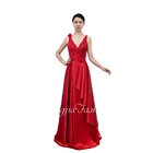 Plus Size Evening Custom Plus Size Red Sleeveless Evening Dress Elegant Formal Party Dress