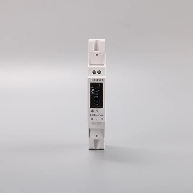 Bestselling Single Phase Static Din Rail Energy kwh Meter Digital Electricity Meter