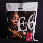 Shopping Bag Handle Shopping Bag Can Be Strong PE Punch Hole Handle Shopping Bag With Die Cut Plastic Handle Bag