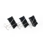 Clip Binder Clip 15mm 19mm 25mm 32mm 41mm 51mm Clamp Clip Black Metal Paper Large Paper Binder Clip