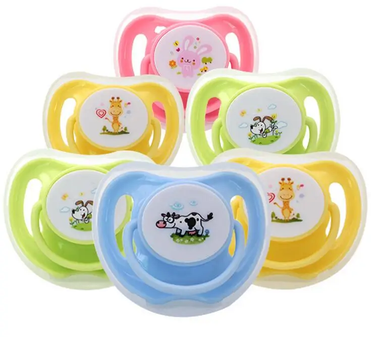 USSE Custom design BPA free Pacifier baby, Cartoon Orthodontic Pacifier Soother Toys Nipple