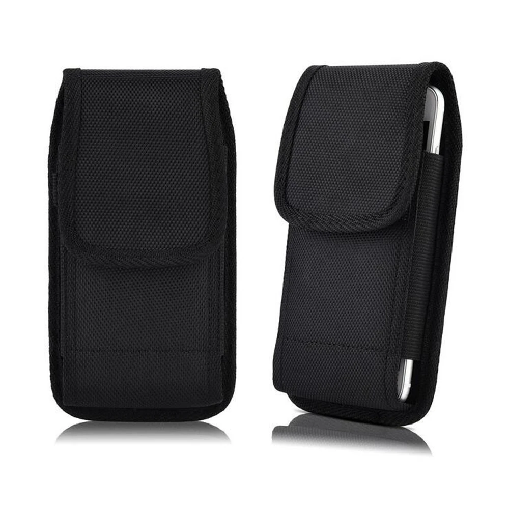 For iPhone 11 Pro XR XS Max 8 7 6 Plus Case Pouch Belt Clip Phone Case Universal 