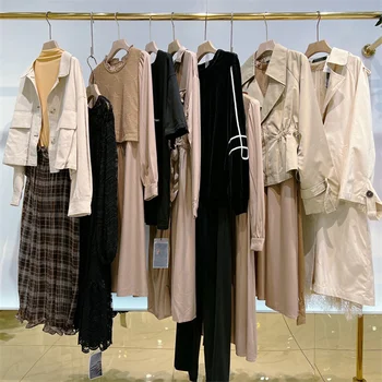 Autumn casual coat miscellaneous goods wholesale second-hand discount clothes women's clothing