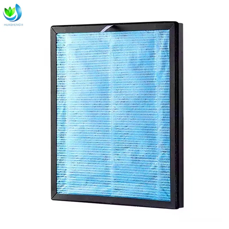 product customize replacement for air purifier coconut honeycomb panel charcoal activated carbon filter hepa h13 filter-3