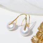 Fashion Earrings Copper Stock Fashion Style Drop Earrings Copper 14k Gold Plating Pearl Earrings