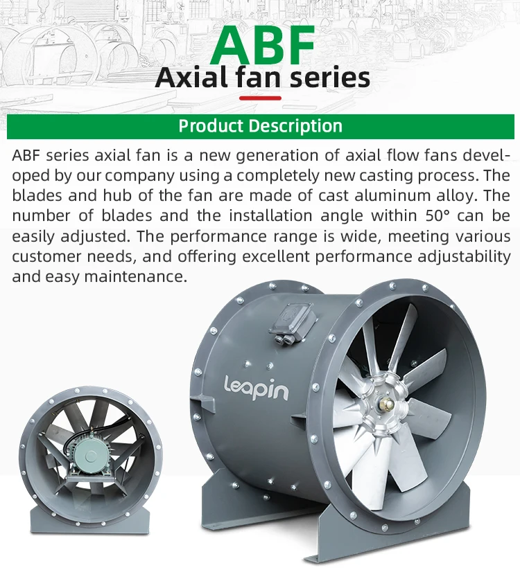 Ventilation Explosion-proof Exhaust Fanwallmounted, 400 V - detail 6