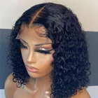 Hair Wig Wigs Hot Beauty Hair Deep Wave Wig Peruvian 100% Virgin Human Hair Closure Wig Human Hair Wigs