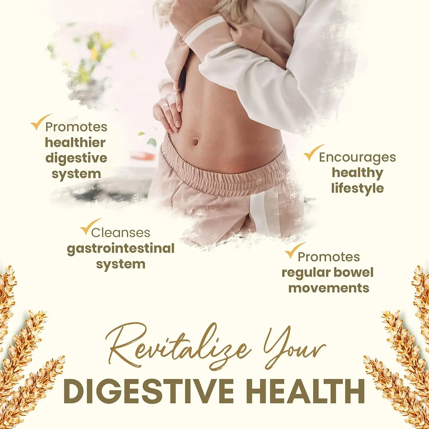 Psyllium Husk Capsules Allnatural Fiber Supplement Alternative To