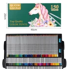 School Colors 150 Colors Gift Pencil Set Promotional Gift Set School Use Oil Based Premium 150 Colors Pencil