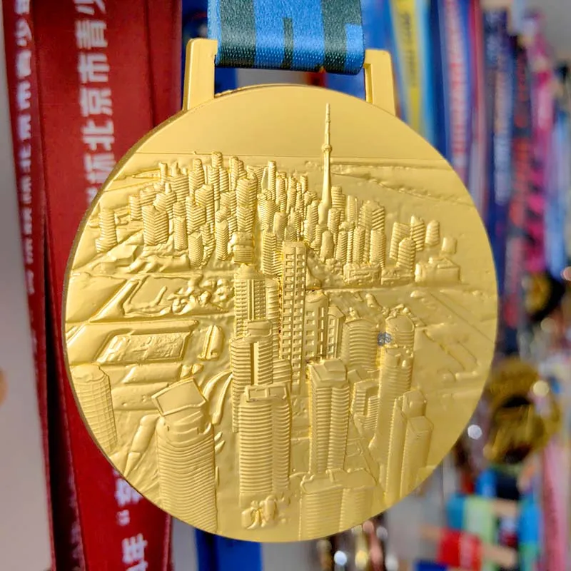 Personalized Modern Style Metal Sports Medal Souvenir for Taekwondo Marathon Soccer Karate Gymnastics manufacture