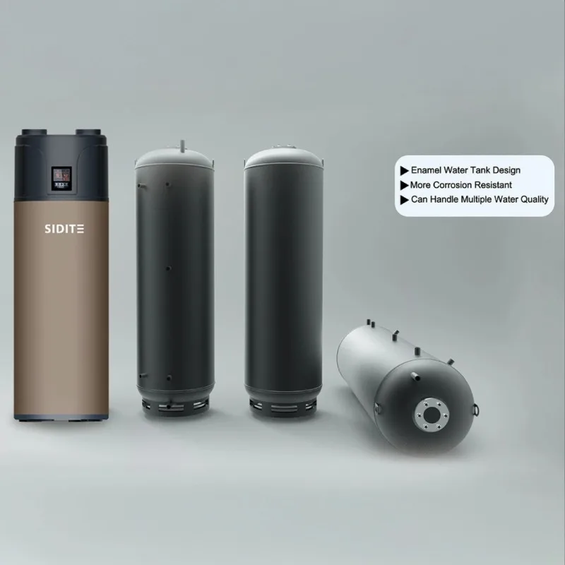 Energy-Efficient Household All-in-One 75% Efficient Heat Pump Water Heater with Bacteriostasis Scale Removal Full Water Heat factory