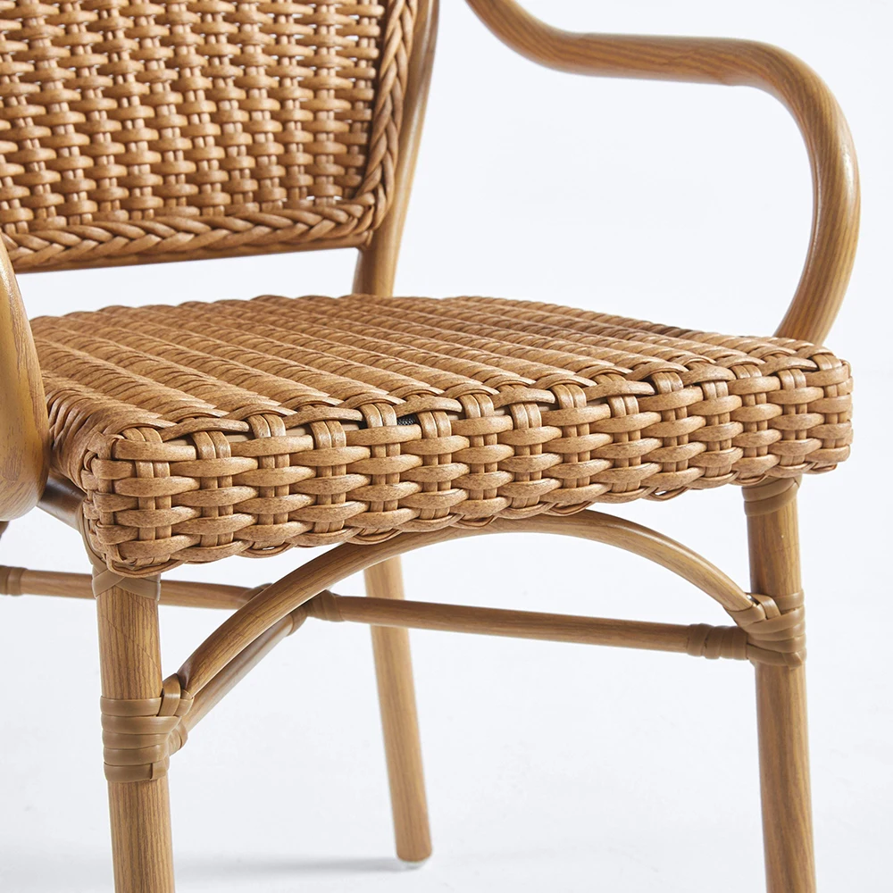 product rattan stackable modern outdoor garden armchair durable outdoor furniture-4