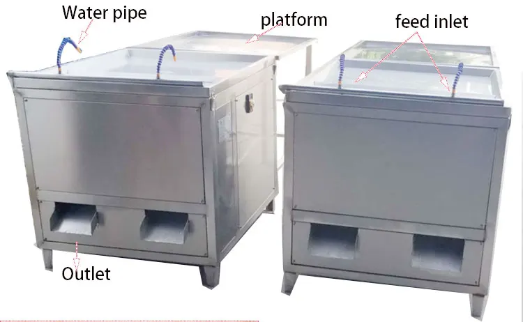 High Performance Intestine Washing and Cutting Machine for Pig and Chicken and Duck Intestines Intestines Cleaning Machine details
