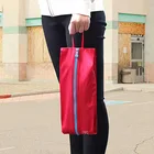 Shoe Bag Bags Wholesale Custom Made Printed Logo Polyester Travel Portable Tote Shoe Dust Bag Zipper Shoe Storage Bags