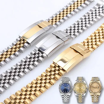 For Rolex Jubilee Bracelet 20mm Sub Mariner Stainless Steel StrapWatch Band GMT replacement watch band